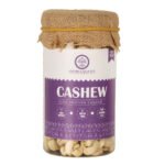 Premium Whole Cashews | W320 Grade Kaju | Unsalted & Crunchy | High Protein & Fiber | Rich in Vitamin E | Jar Pack