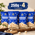 Mithila Roots Makhana (Fox Nut) Combo: 250g x 4 (1 KG)